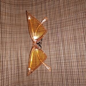 Stylish Orange Cat-Eye Sunglasses